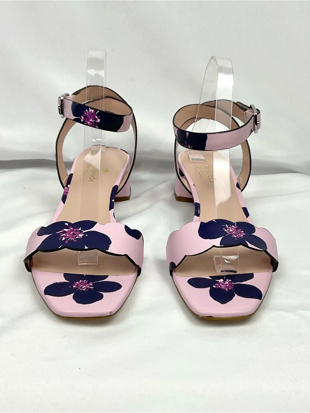 Kate Spade Floral Edie Sandals Sz 10 Pink